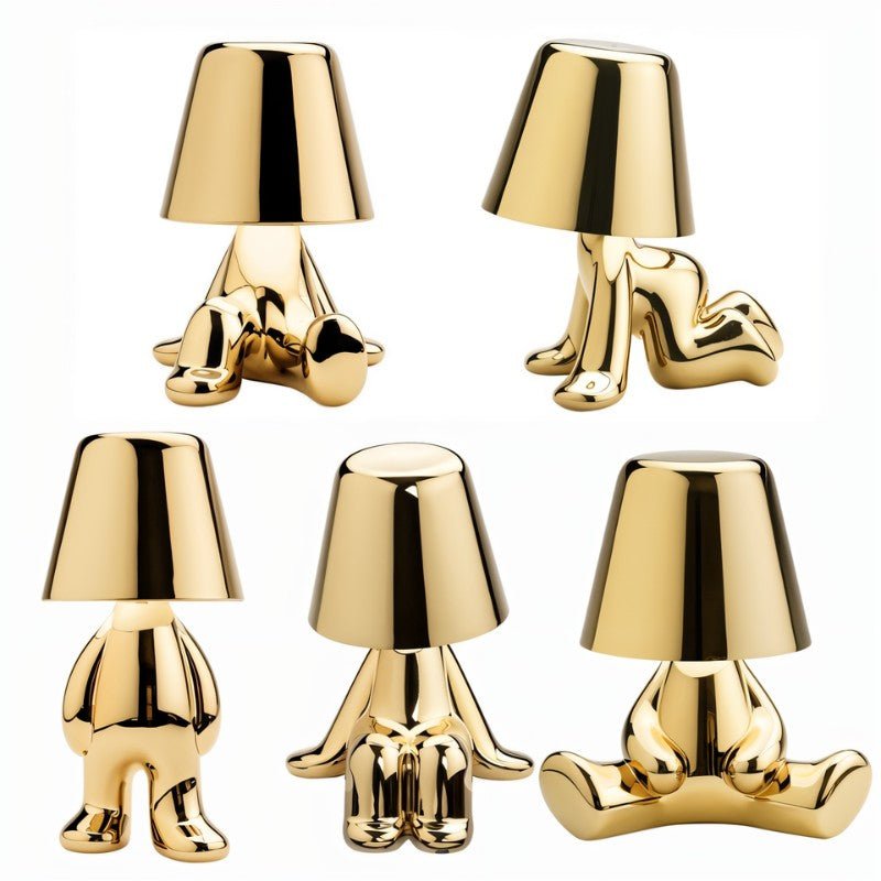 AuroraGlow | Quirky Modern Rechargeable Table Lamp for Stylish Decor 10