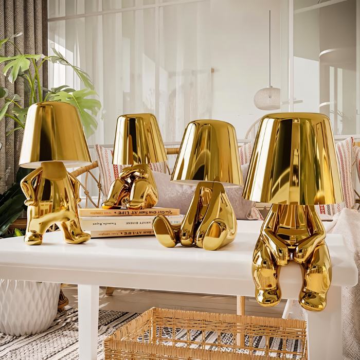 AuroraGlow | Quirky Modern Rechargeable Table Lamp for Stylish Decor 3