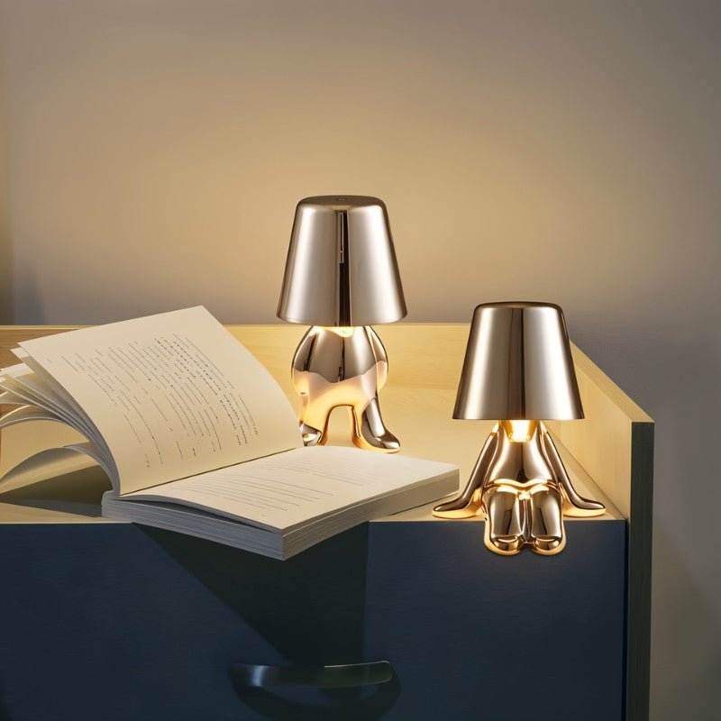 AuroraGlow | Quirky Modern Rechargeable Table Lamp for Stylish Decor 5