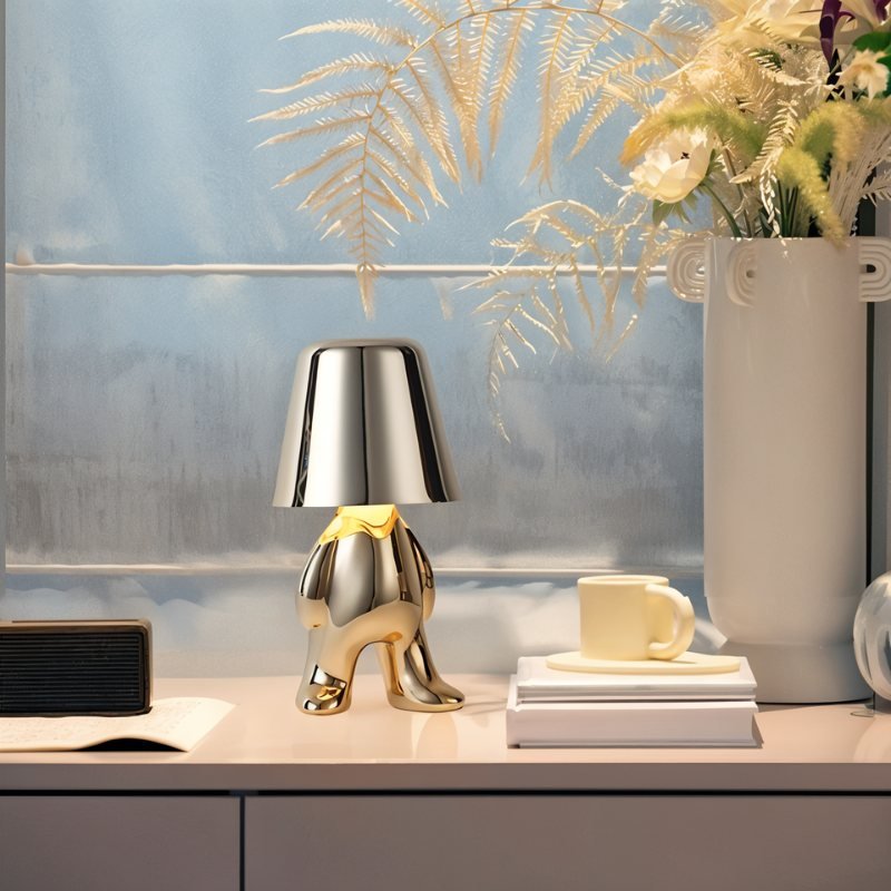 AuroraGlow | Quirky Modern Rechargeable Table Lamp for Stylish Decor 6