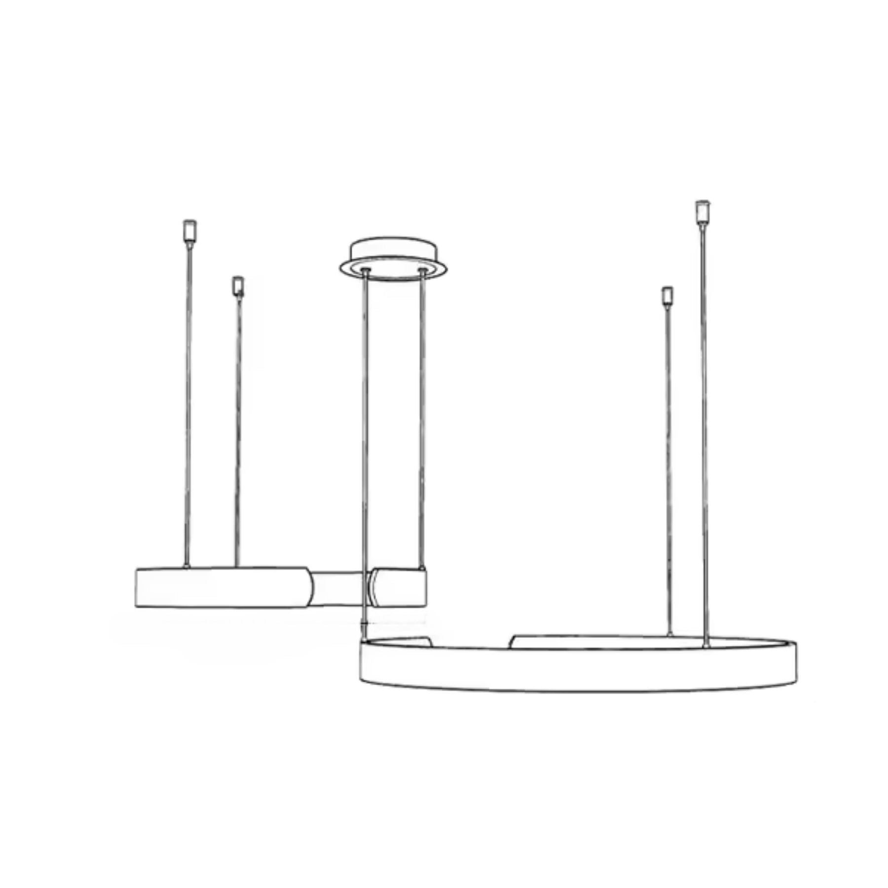 Aurum Collection | Brass Pendant Light with Integrated LED | Sleek Modern Design for Elegant Kitchen Lighting 12