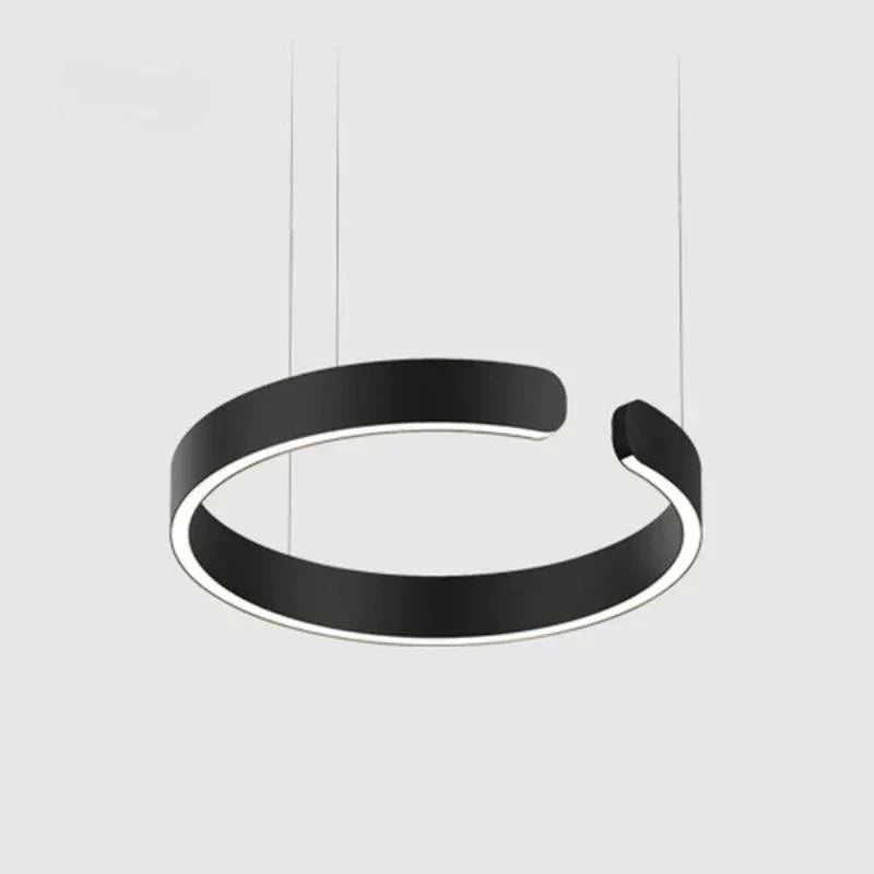 Aurum Collection | Brass Pendant Light with Integrated LED | Sleek Modern Design for Elegant Kitchen Lighting 14