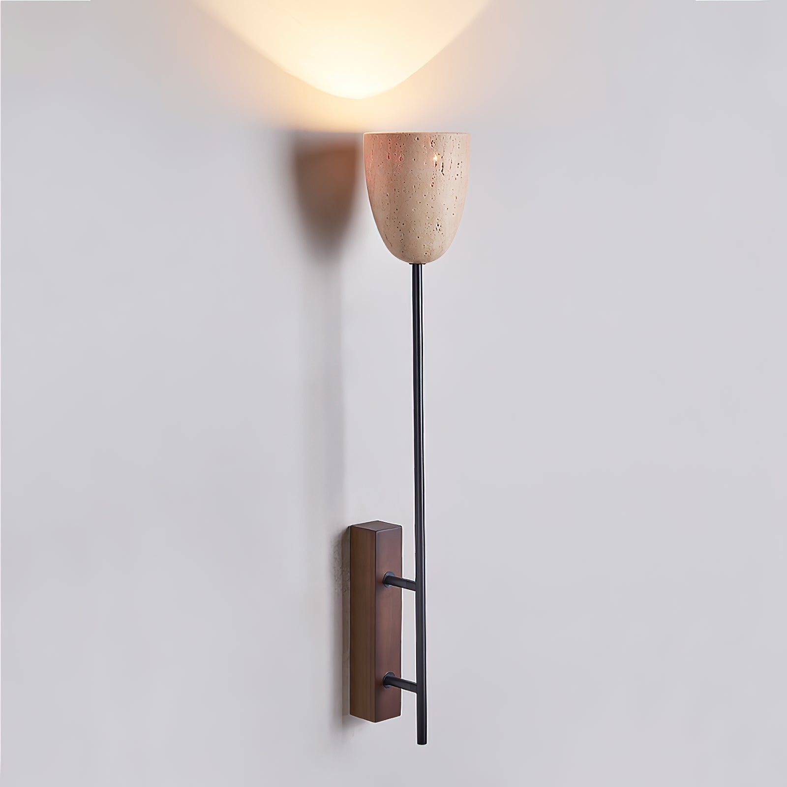 Freyza | Applique murale en bois de noyer Kvennuvyo – Chambre, couloir