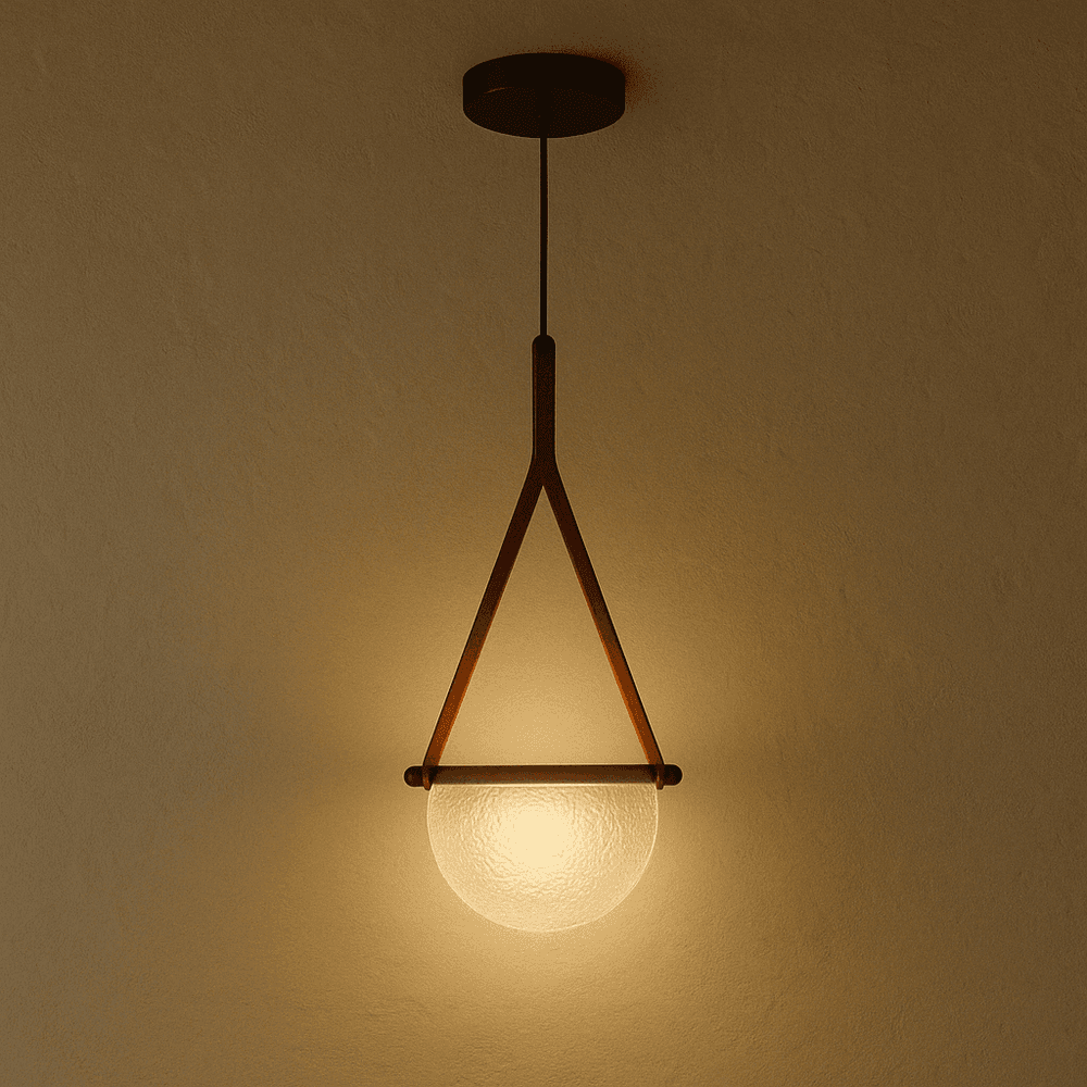 AvgiLight | Elegant Handmade Glass Kitchen Pendant Lighting Fixture 2