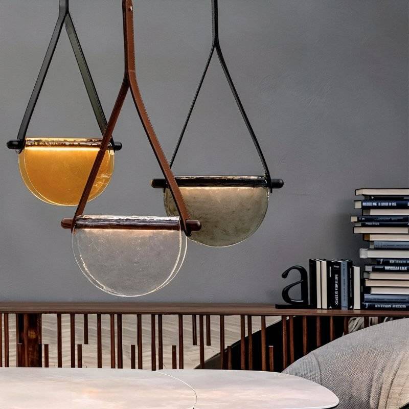 AvgiLight | Elegant Handmade Glass Kitchen Pendant Lighting Fixture 4