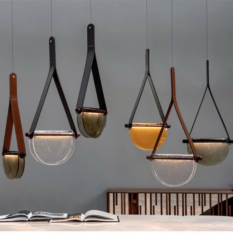 AvgiLight | Elegant Handmade Glass Kitchen Pendant Lighting Fixture 6