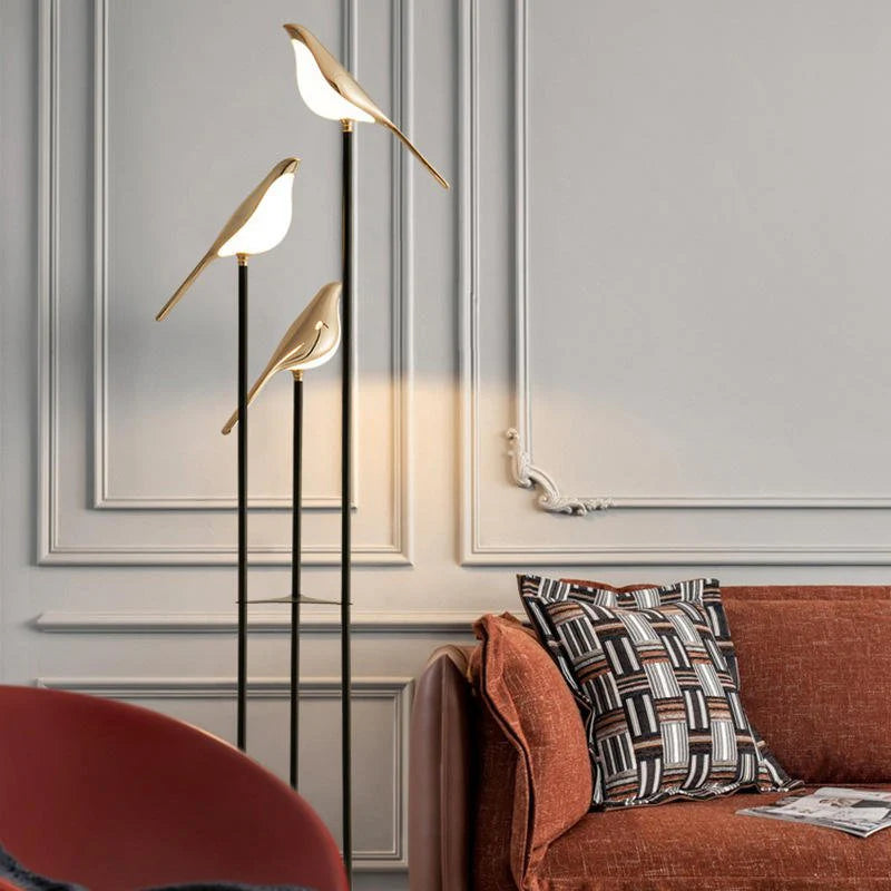 Freyza - Aviara | Modern Elegant Bird-Inspired Standing Floor Lamp