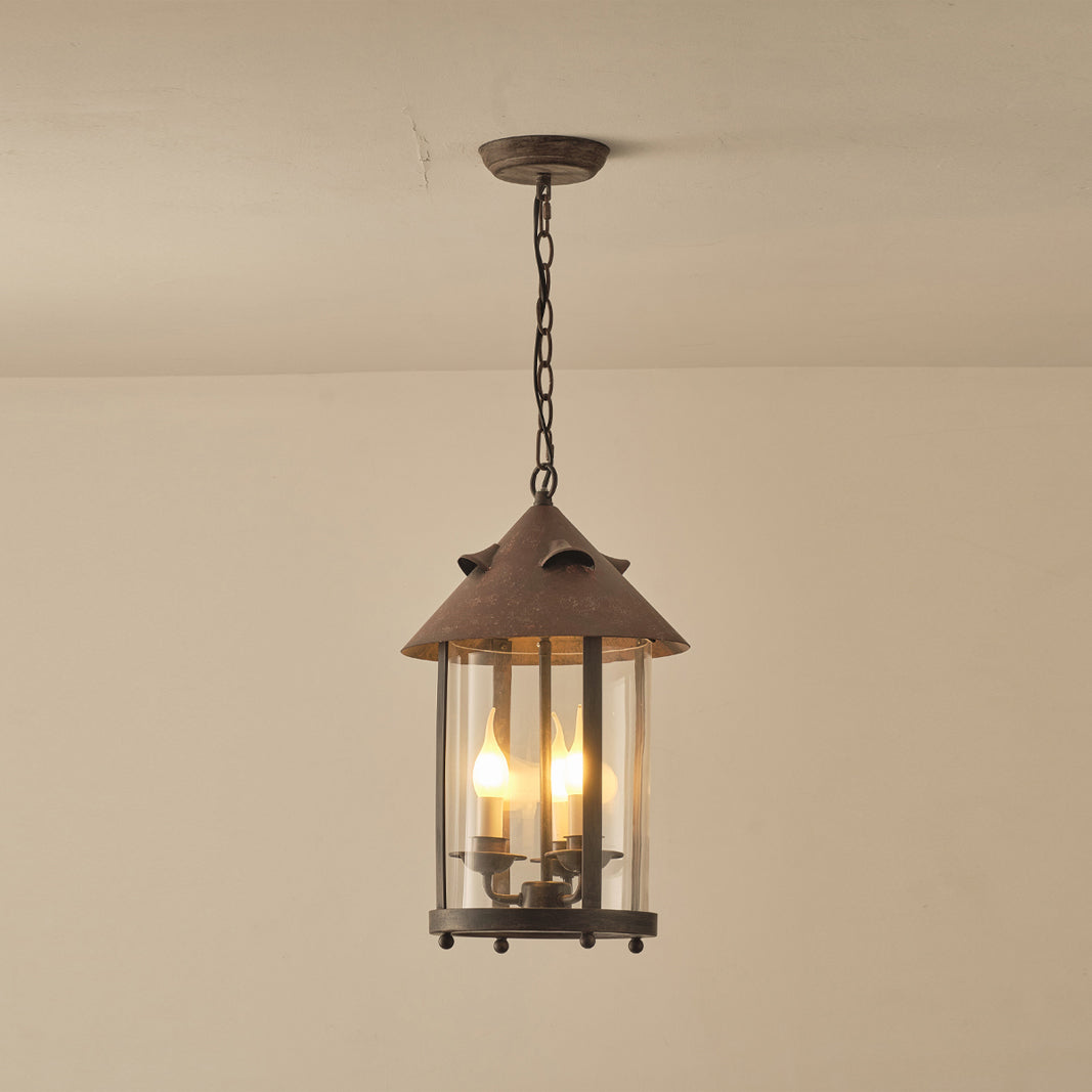 Freyza | Tinduvyh Vintage-Industrielle Glas-Pendelleuchte – Industrielle Küche und Esszimmer