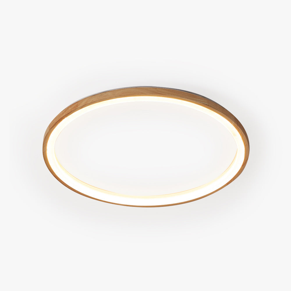 Freyza | Plafonnier en bois affleurant – Chambre, couloir, cuisine