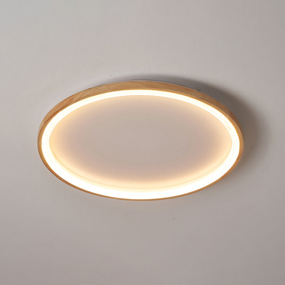 Freyza | Plafonnier en bois affleurant – Chambre, couloir, cuisine