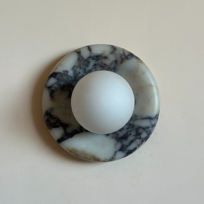 Freyza | Evenir Bvlgari Purple Marble-Wandleuchte – Schlafzimmer, Flur