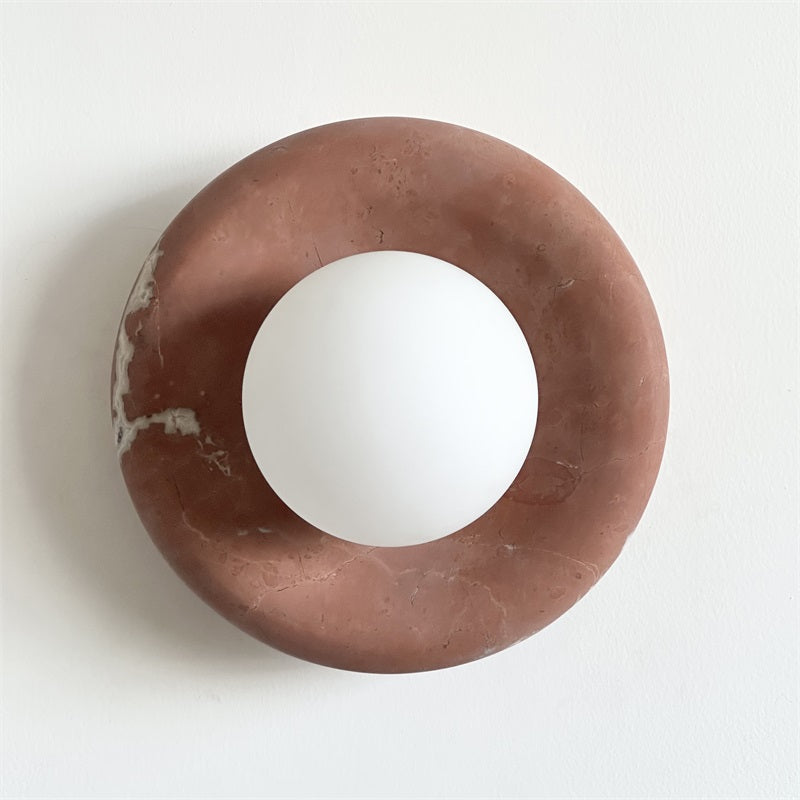 Freyza | Vomire Nordic Art Marble Wall Light – Nordic Bedroom Hallway