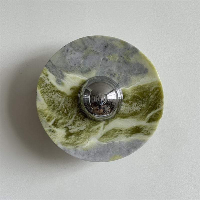 Freyza | Evvarel Green Marble Marble Wall Light – Bedroom Hallway