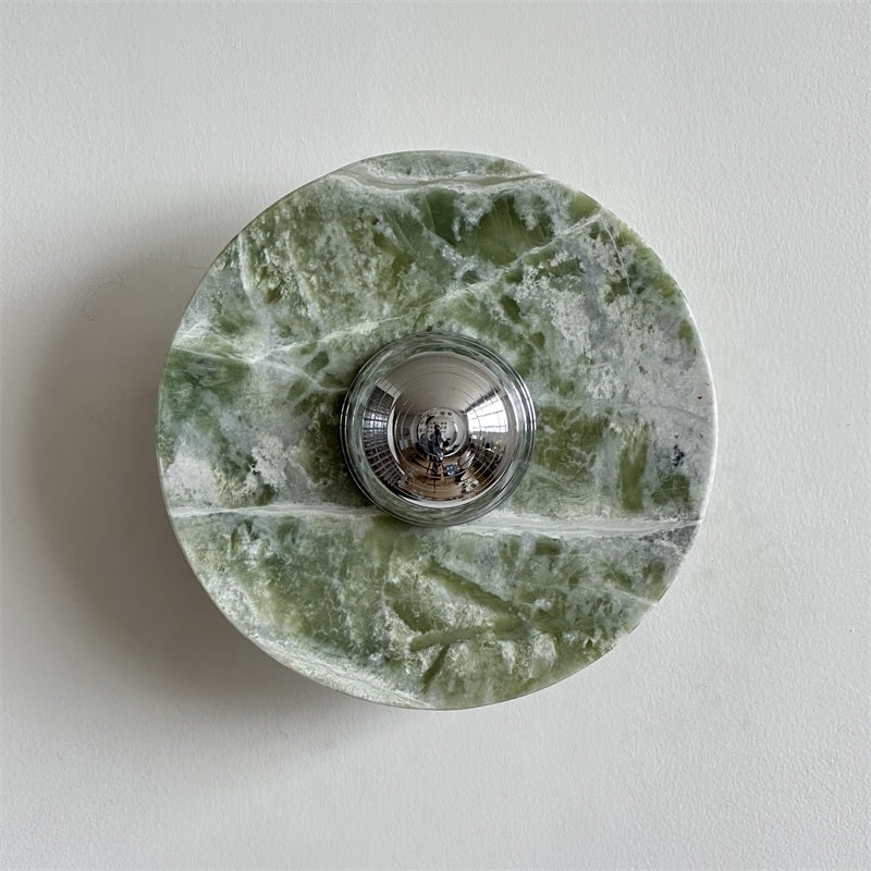 Freyza | Evvarel Green Marble Marble Wall Light – Bedroom Hallway