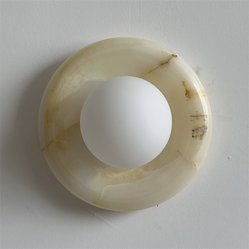 Freyza | Vivina Cyan Jade Wandleuchte – Schlafzimmer, Flur