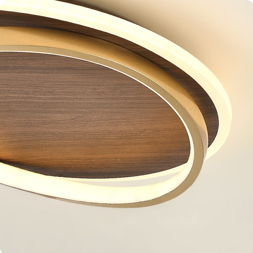 Freyza | Plafonnier encastré doré – Moderne pour chambre, couloir et cuisine