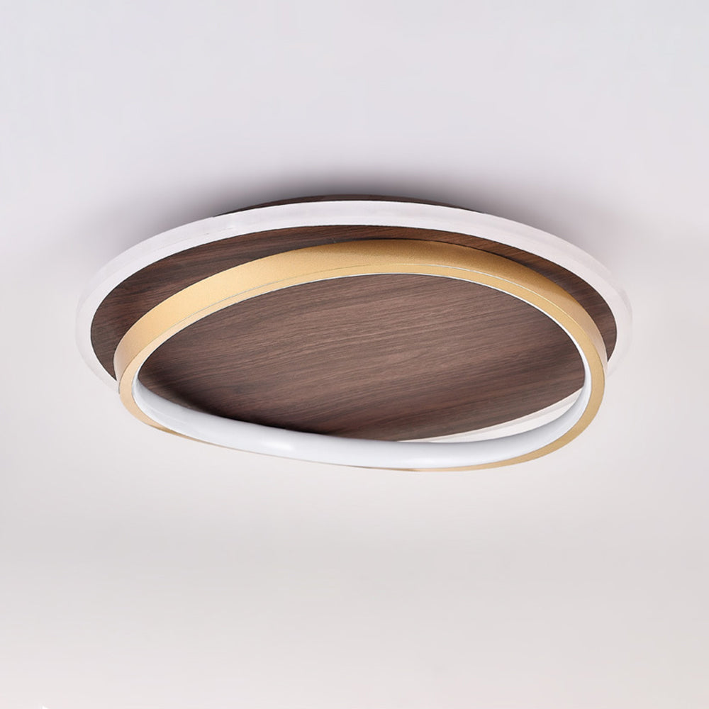 Freyza | Plafonnier encastré doré – Moderne pour chambre, couloir et cuisine