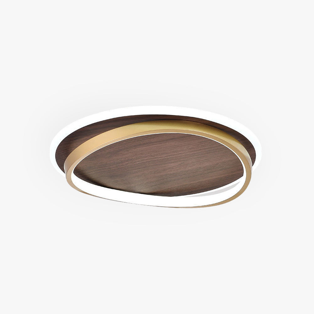 Freyza | Plafonnier encastré doré – Moderne pour chambre, couloir et cuisine