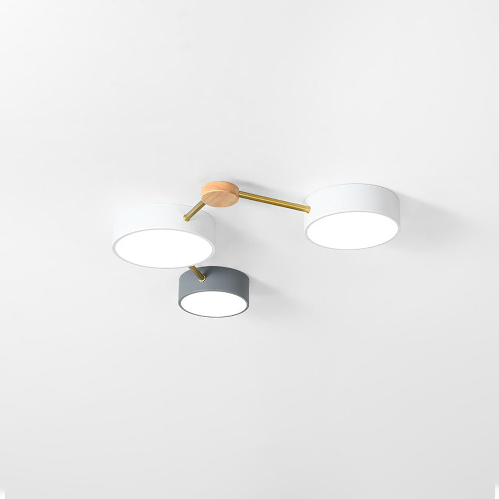 Freyza | Plafonnier blanc à montage encastré – Moderne pour chambre, couloir et cuisine
