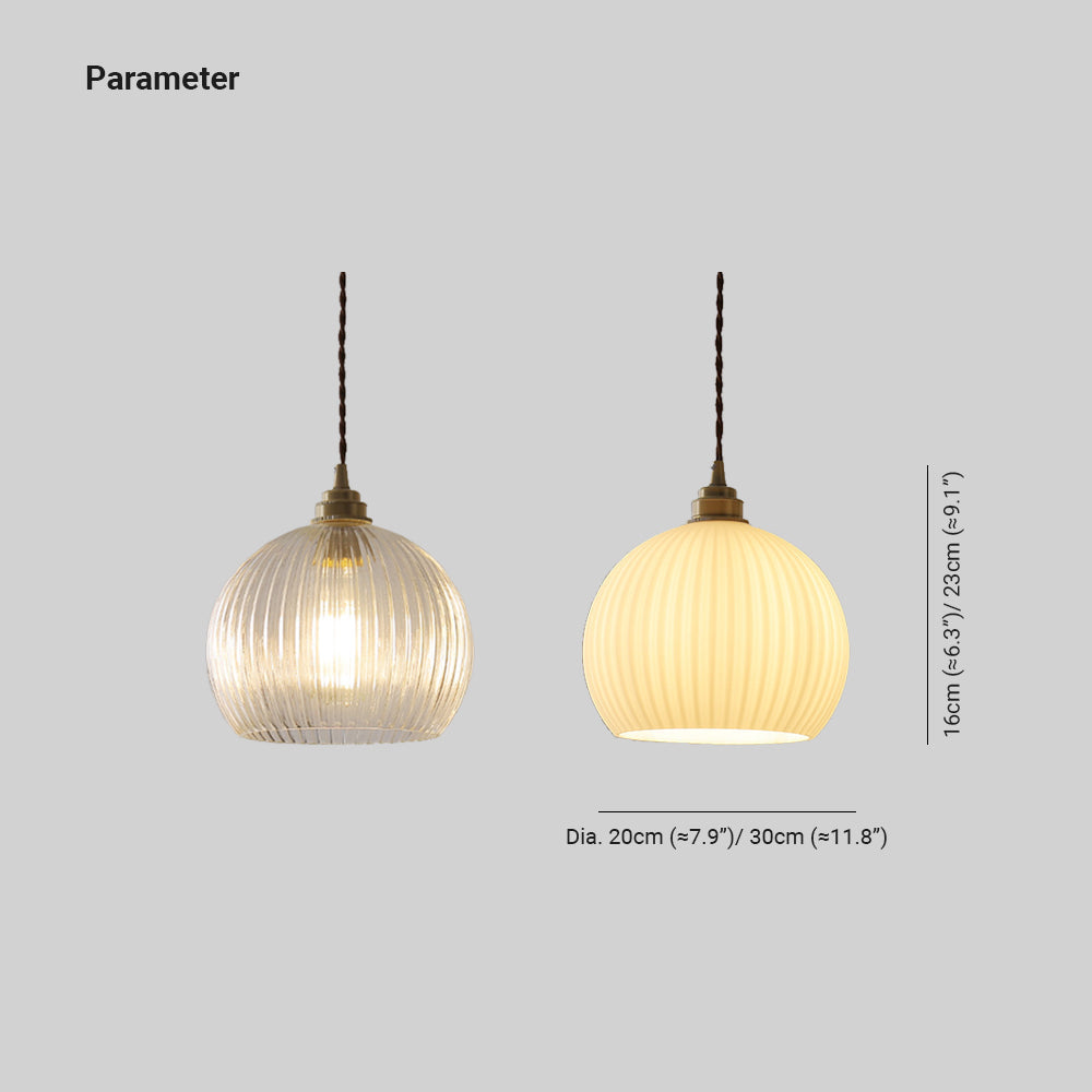 Freyza | White Glass Pendant Light – Minimalist Kitchen Dining Room