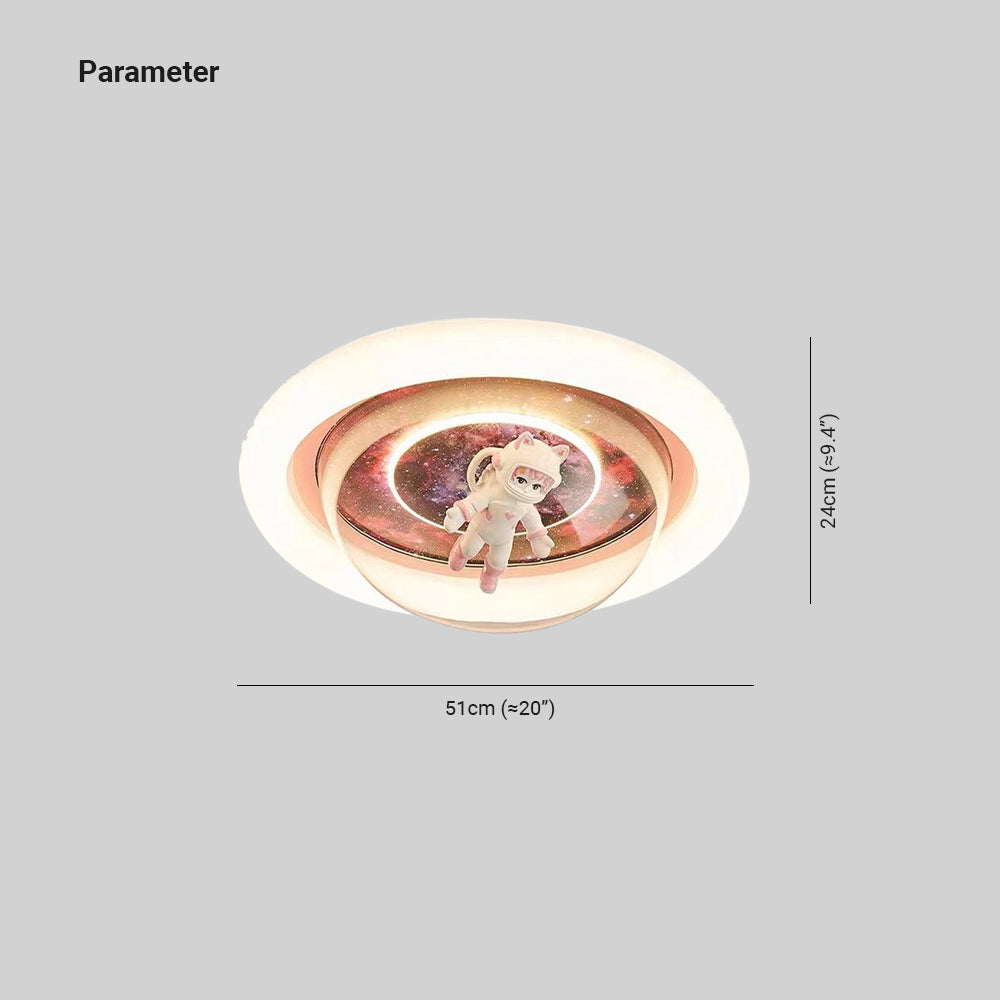 Freyza | Plafonnier à montage affleurant – Chambre, couloir, cuisine