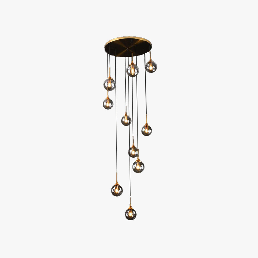 Freyza | Lustre en verre – Salle à manger et salon modernes