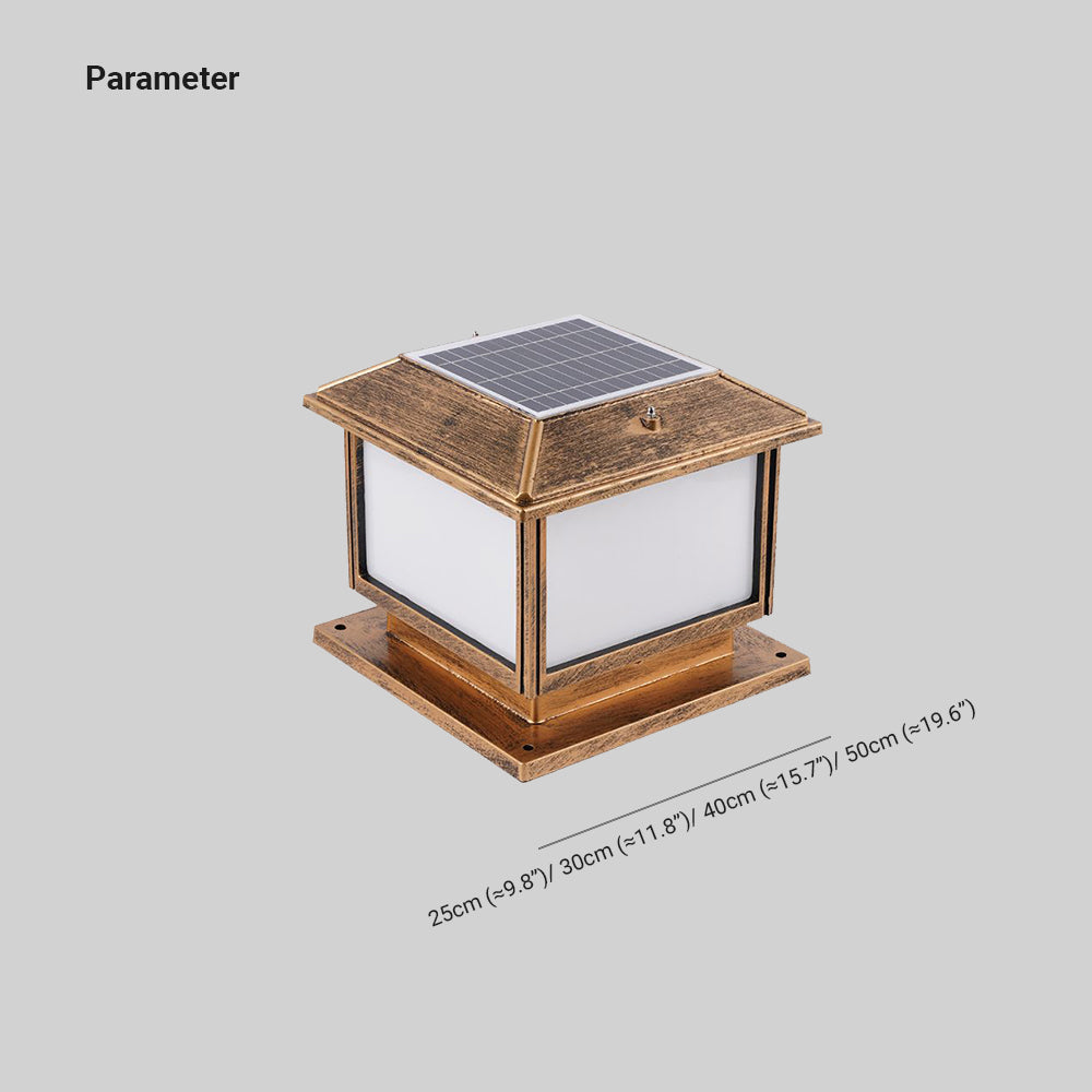 Freyza | Black Bronze Outdoor Light – Vintage Garden Exterior Patio