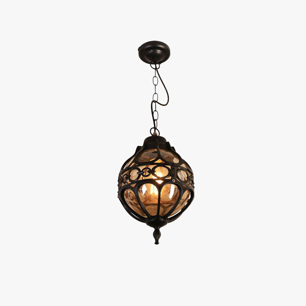 Luminaire suspendu Freyza | bronze noir – cuisine vintage, salle à manger