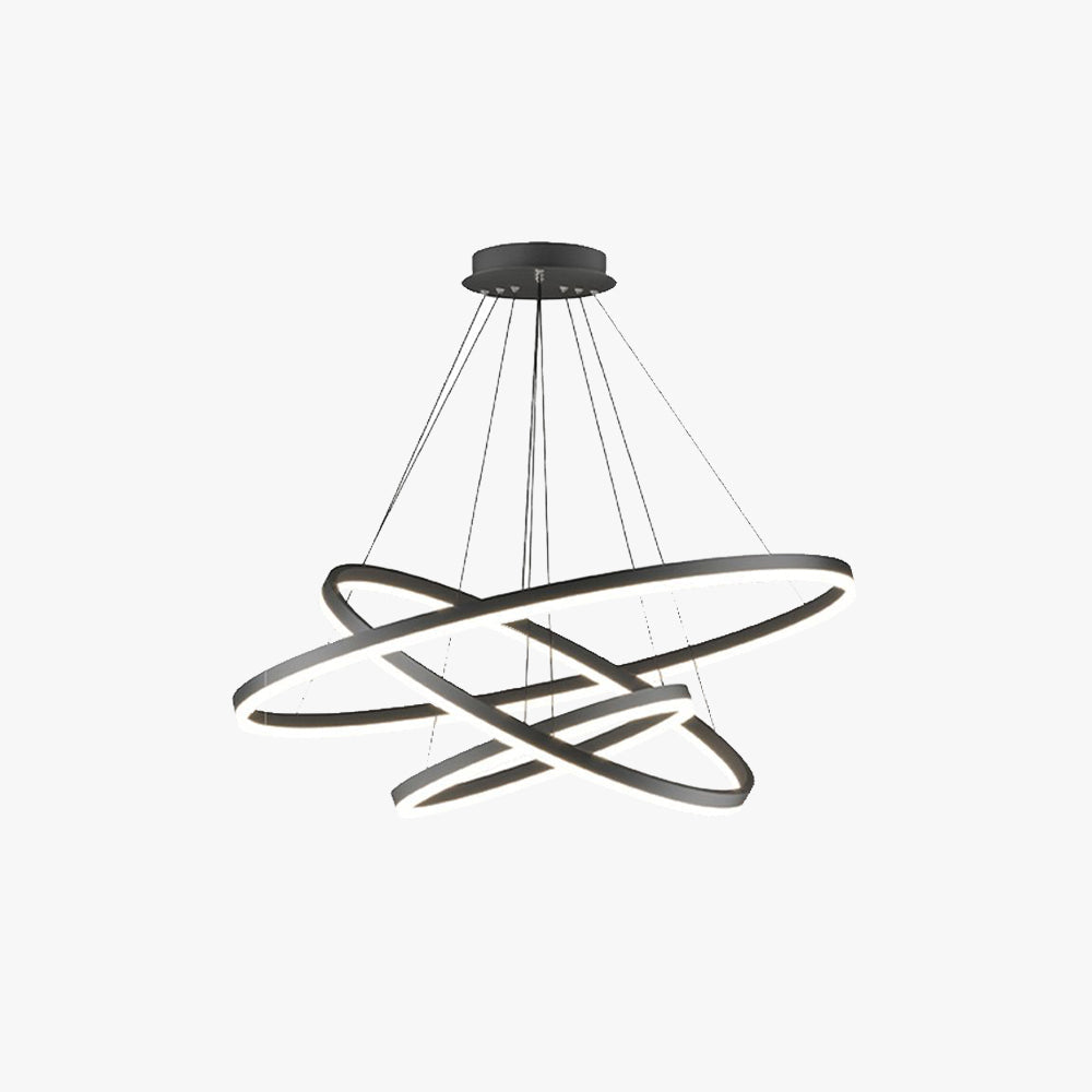 Freyza | Suspension noire – Cuisine moderne, salle à manger