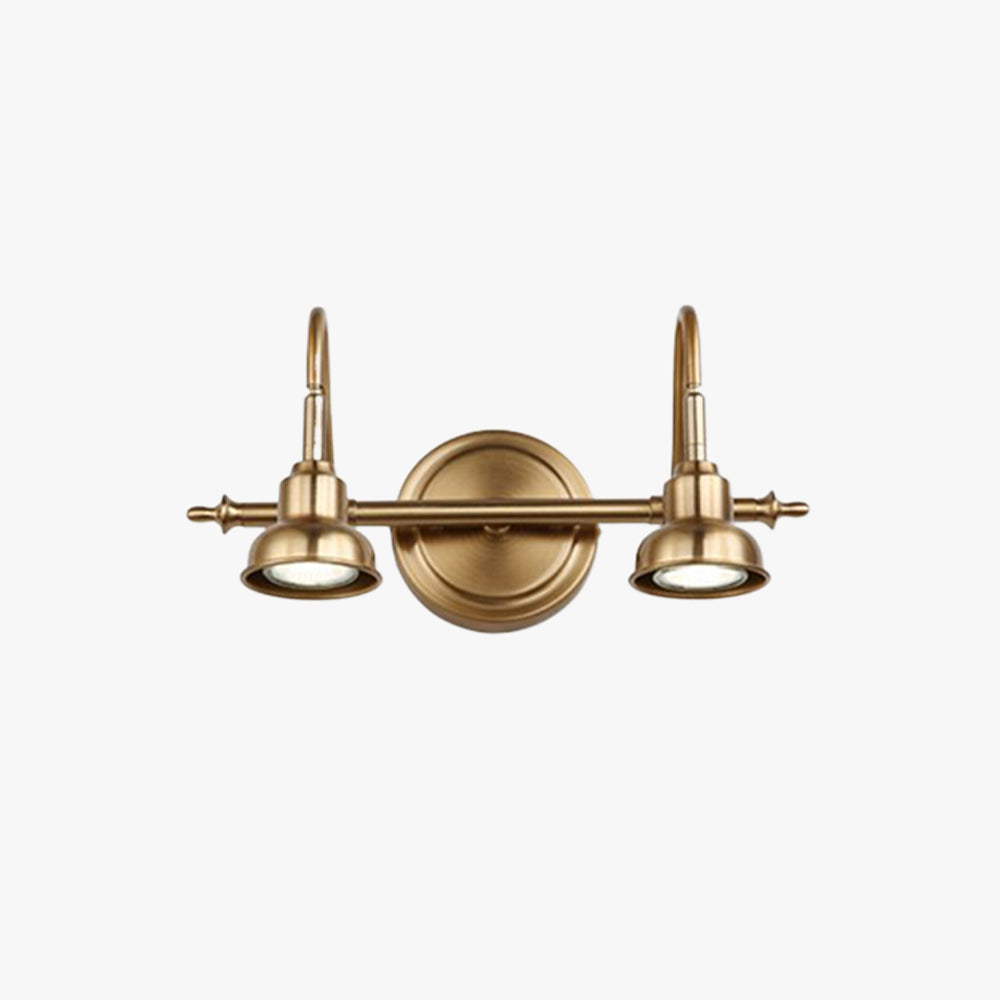 Freyza | Applique murale dorée d’intérieur – Chambre et salon vintage