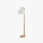 Freyza | Lampadaire en tissu et bois – Salon, chambre