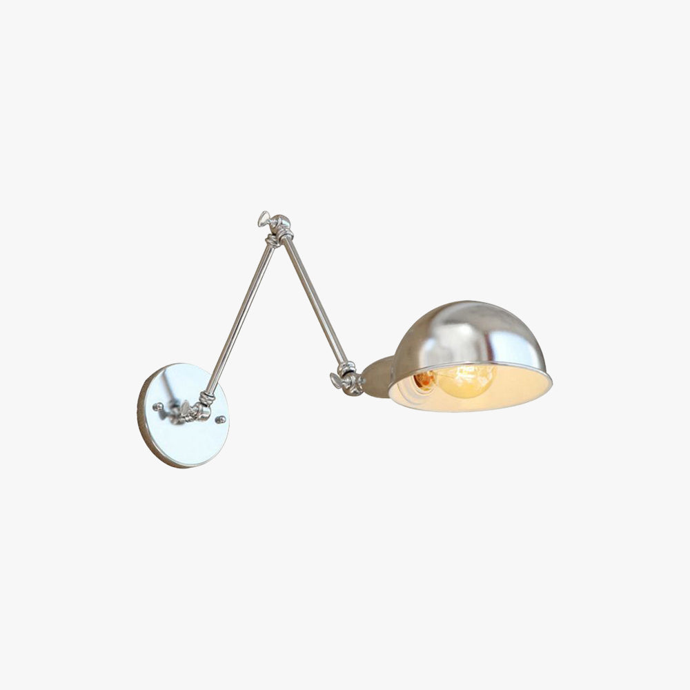 Freyza | Applique murale intérieure argentée – Chambre et salon minimalistes
