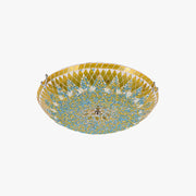 Freyza | Plafonnier affleurant en verre blanc – moderne, pour chambre, couloir et cuisine
