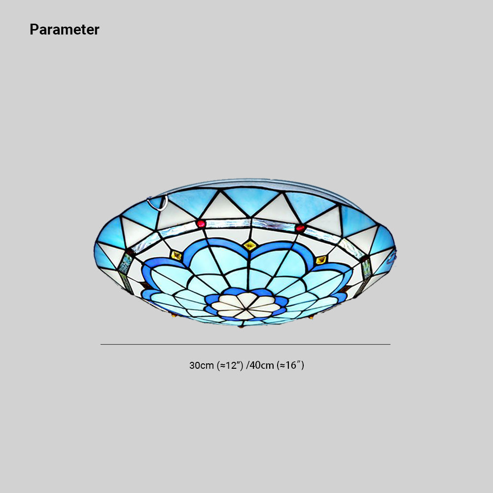 Freyza | Plafonnier encastré en verre – Chambre, couloir, cuisine