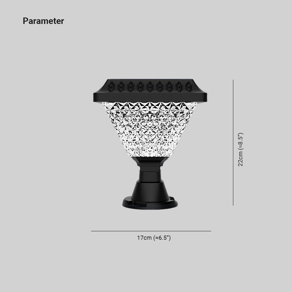 Freyza | Lampe d’extérieur noire – Éclairage moderne pour jardin, terrasse et extérieur