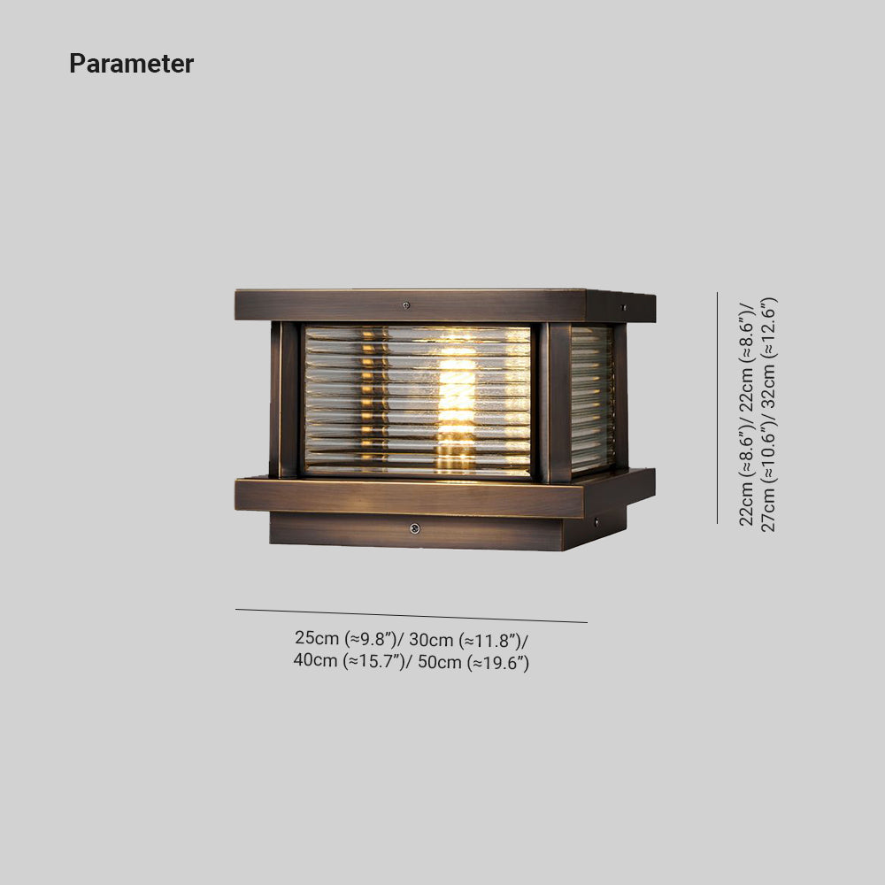 Freyza | Luminaire d’extérieur noir en laiton – Jardin moderne, terrasse extérieure