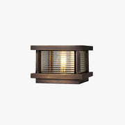 Freyza | Luminaire d’extérieur noir en laiton – Jardin moderne, terrasse extérieure