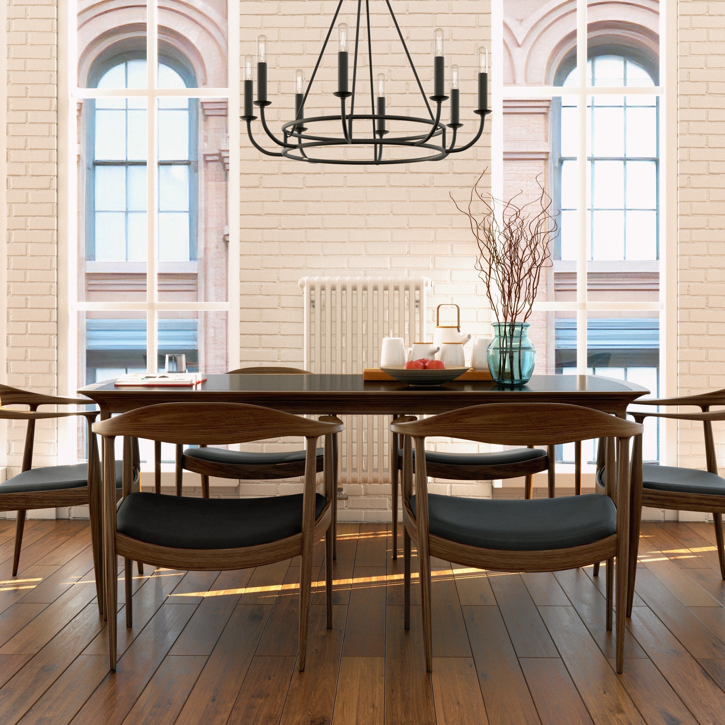 Freyza | Xenuvyh Vintage Industrial Chandelier – Industrial Dining Room Living Room