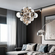 Freyza - BalesAura | Modern Elegant Gold Bubble Chandelier Light Fixture
