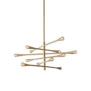 Freyza | Sifuvyu Brass Chandelier Brass Chandelier – Dining Room Living Room