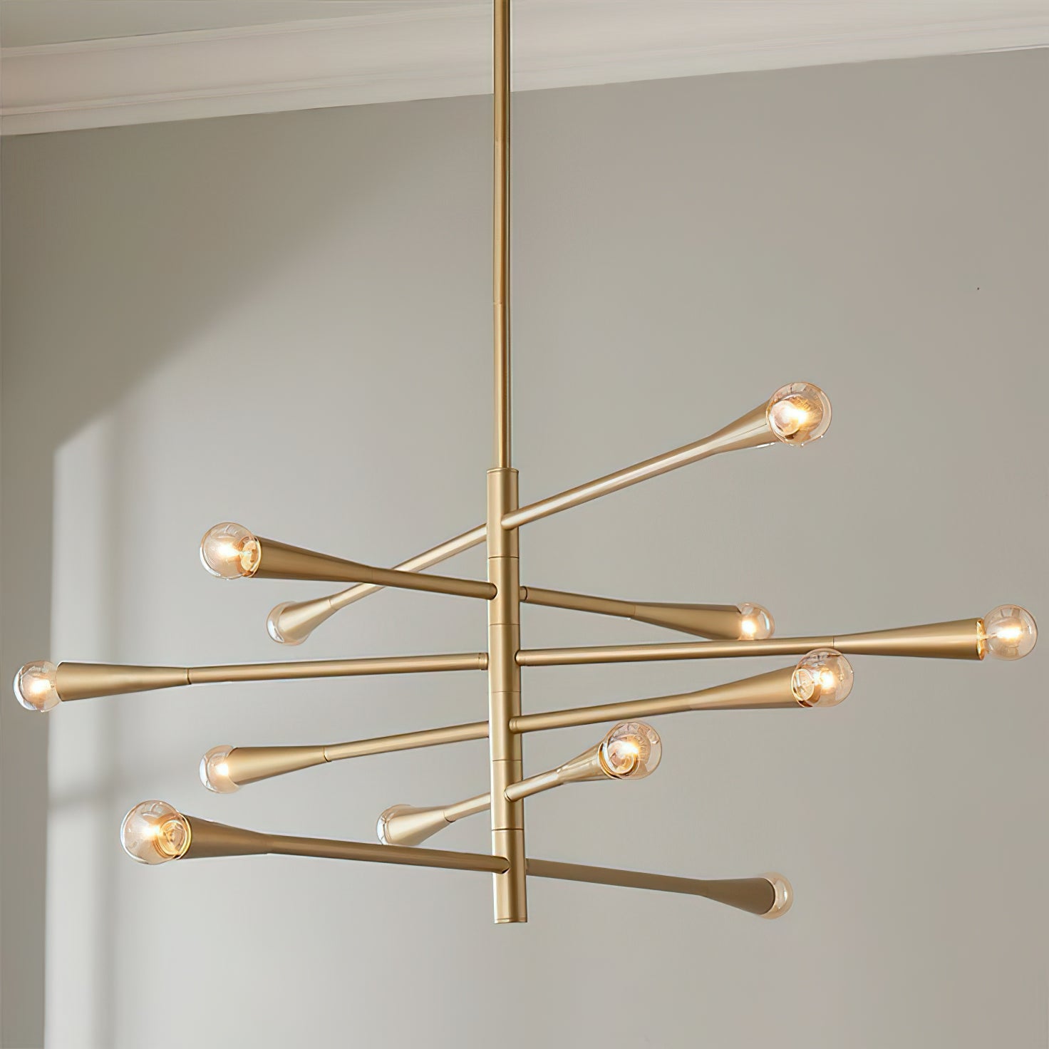 Freyza | Sifuvyu Brass Chandelier Brass Chandelier – Dining Room Living Room