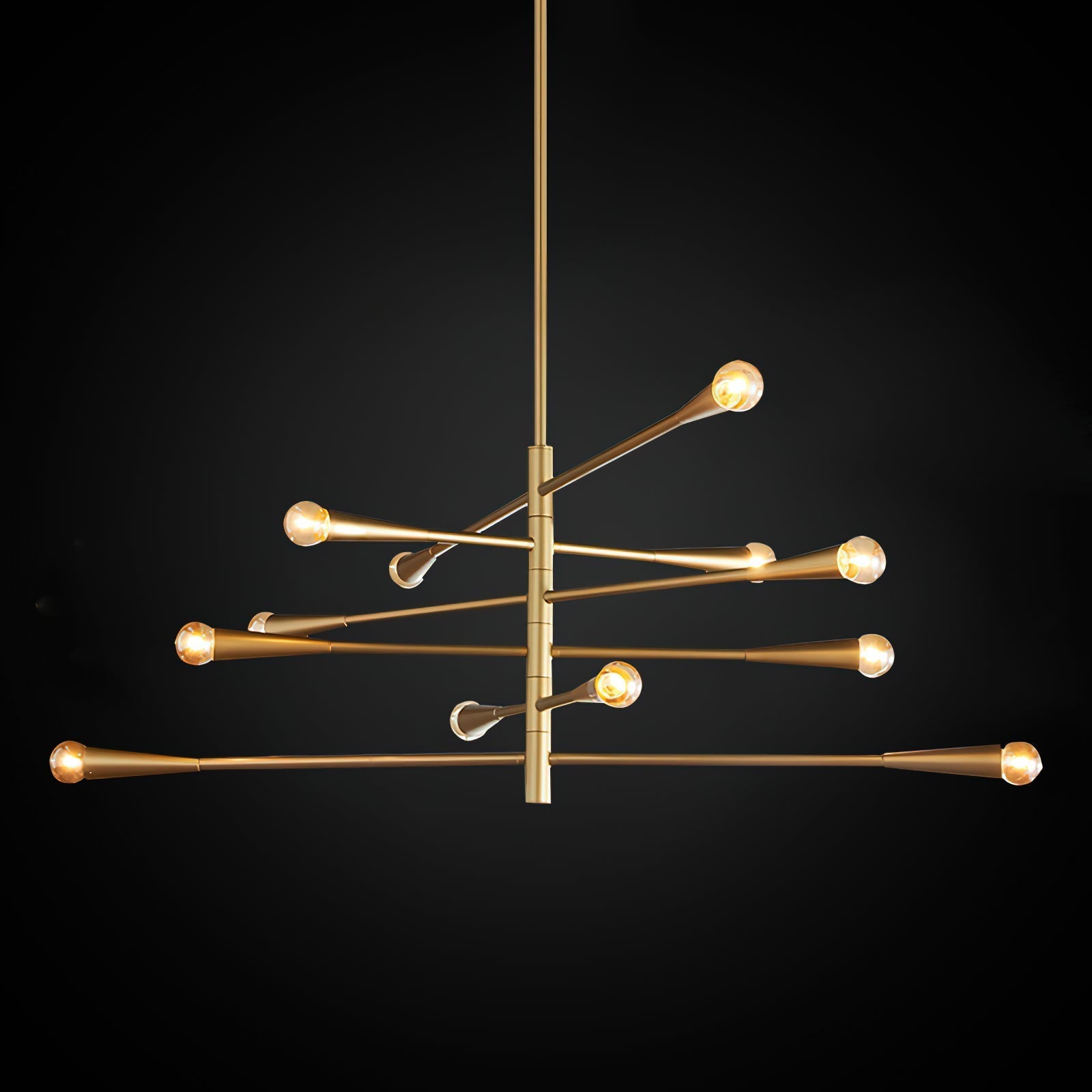 Freyza | Sifuvyu Brass Chandelier Brass Chandelier – Dining Room Living Room