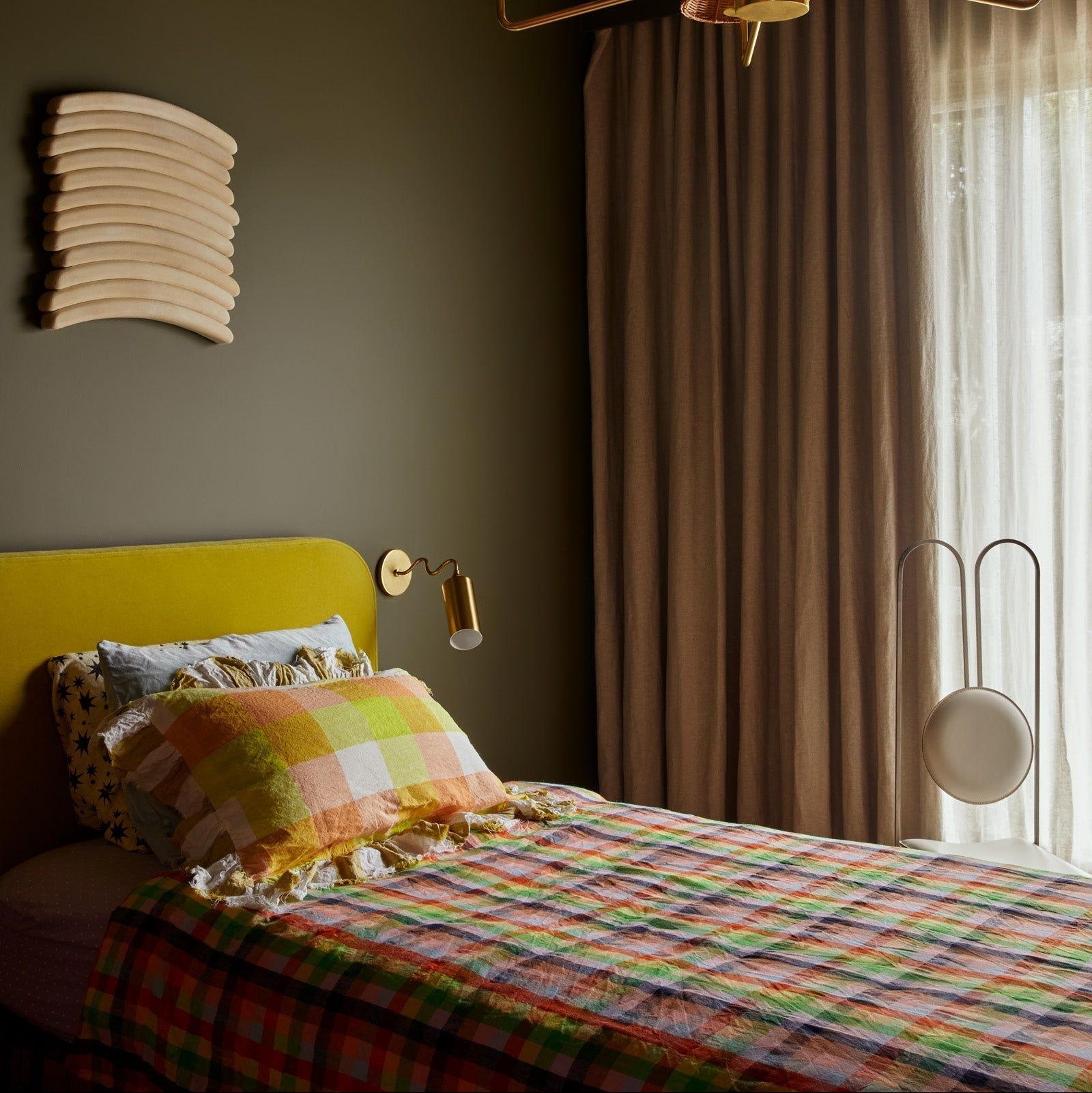 Freyza | Vatnuvyu Fabric Wall Fabric Wall Light – Bedroom Hallway