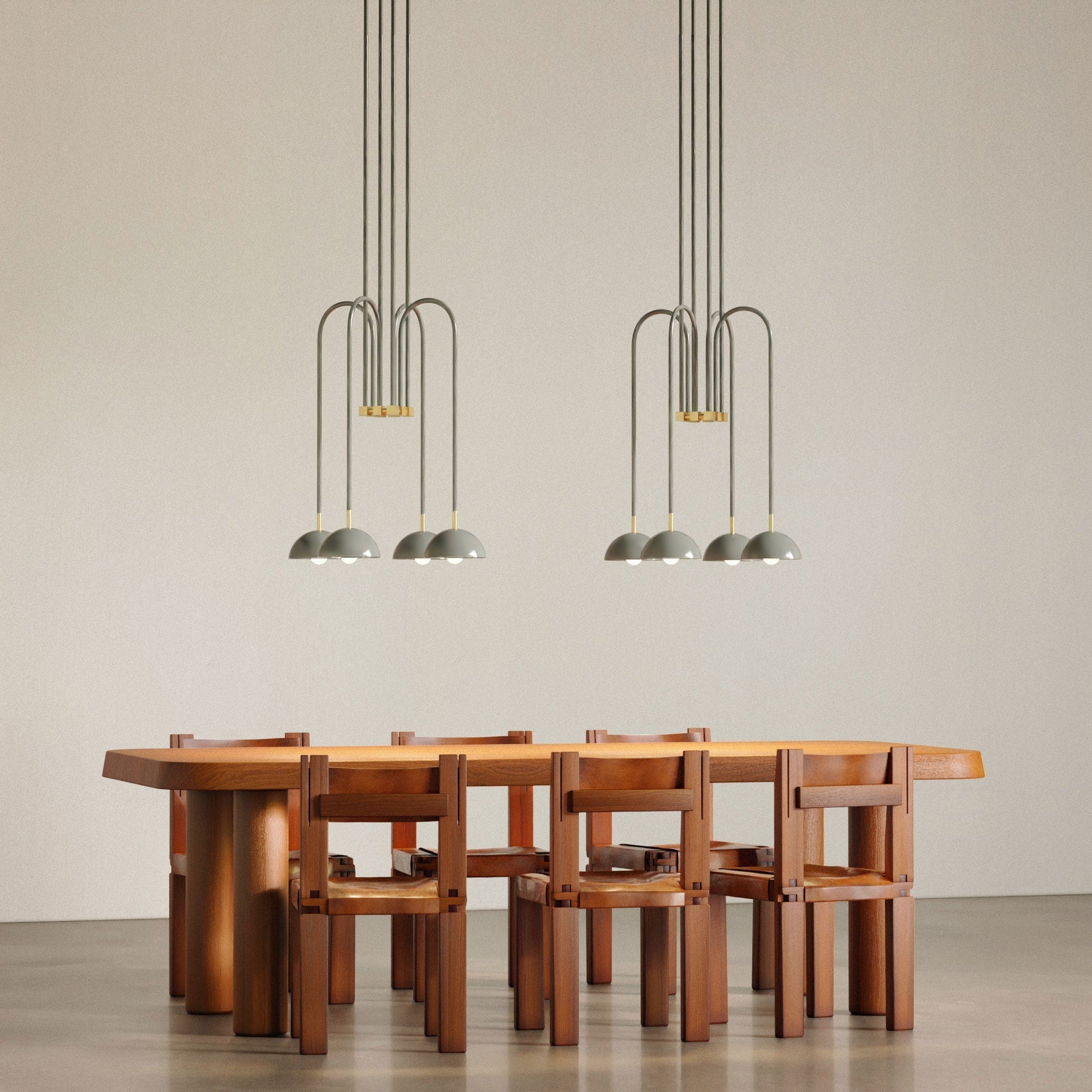 Freyza | Blikuvyh Vintage Industrial Brass Chandelier – Industrial Dining Room Living Room