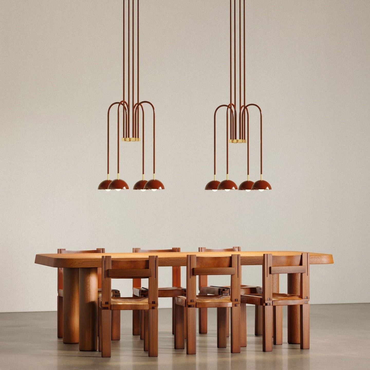 Freyza | Blikuvyh Vintage Industrial Brass Chandelier – Industrial Dining Room Living Room