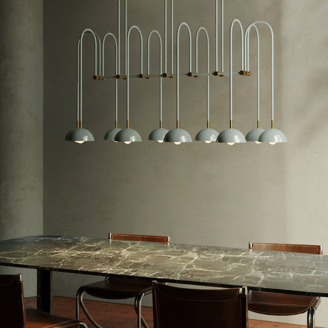 Freyza | Blikuvyh Vintage Industrial Brass Chandelier – Industrial Dining Room Living Room
