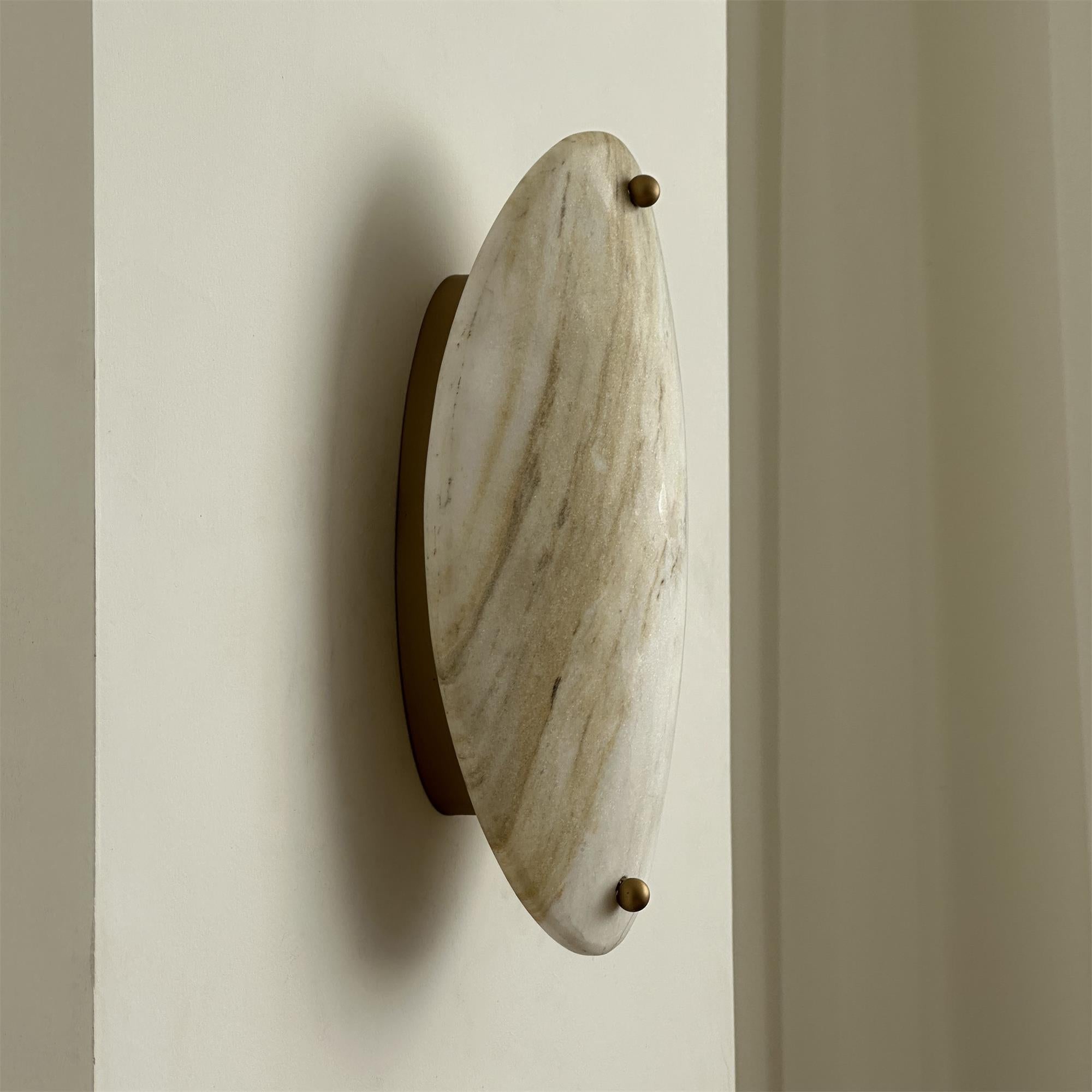 Freyza | Applique murale en marbre d’albâtre Yrvuvyu – Chambre, couloir