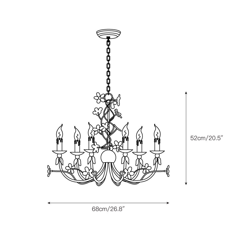 Freyza | Ornuvyu Postmodern Luxury Crystal Chandelier – Modern Dining Room Living Room