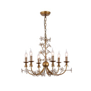 Freyza | Ornuvyu Postmodern Luxury Crystal Chandelier – Modern Dining Room Living Room