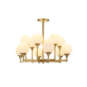 Freyza | Himinuvyh Vintage-Industrie-Glasleuchter – Industrielles Esszimmer-Wohnzimmer